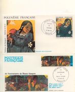 POLYNESIE - 2 FDC - Belles Valeurs - Briefe U. Dokumente