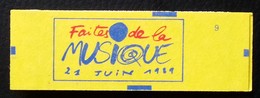 Carnet 1989 -  YT N°2376-C8 - Liberté / Faites De La Musique - Neuf - Ouvert - Modern : 1959-…