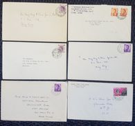 HONG KONG QUEEN ELIZABETH POSTMARKS - Used Stamps