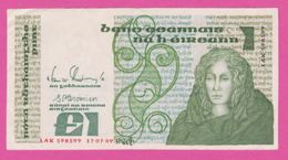 IRLANDE REPUBLIQUE - 1 Pound Du 01 11 1979 - Pick 70 B - Ireland