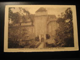 CASTELNAU Chateau BRETENOUX Le Pont - Levis Castle Lot Midi Pyrenees Post Card France - Bretenoux