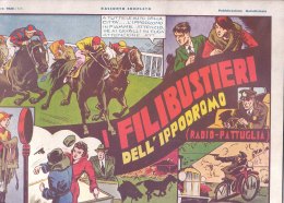 C2170 - FUMETTI - I FILIBUSTIERI DELL'IPPODROMO Casa Editrice Nerbini 1935 - Comics 1930-50