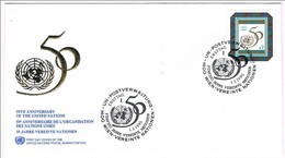 United Nations, 1995, FDC 50 Jahre Vereinte Nationen - Autres & Non Classés
