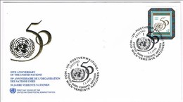 United Nations, 1995, FDC 50 Jahre Vereinte Nationen - Altri & Non Classificati