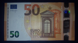 50 EURO S008B3 Italy DRAGHI Serie SC Ch 21 Perfect UNC - 50 Euro