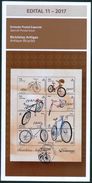 BRAZIL 2017 -  ANTIQUE BICYCLES   -  EDICT # 11 - Covers & Documents