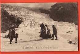 EVG-05 Alpinistes à ChamonixTraversée Du Glacier Des Bossons Animé. Non Circulé. - Alpinisme