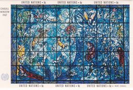 United Nations 1967 Chagall Window MNH - Andere & Zonder Classificatie