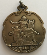 Médaille. Harmonie Communale D'Ixells 1928.  50mm - 43gr - Firma's