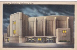 West Virginia Charleston Municipal Auditorium 1940 - Charleston