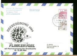 GERMANIA - LANDSBERG - FELDPOST - FLINKER IGEL - Private Covers - Mint