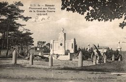 62 SAMER MONUMENT AUX MORTS DE LA  GRANDE GUERRE 1914-1918 - Samer