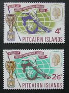 PITCAIRN 1966 - COPA DEL MUNDO DE FOOTBALL ENGLAND 66 - YVERT Nº 59-60** - 1966 – Angleterre