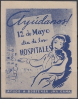 VI-255 CUBA CINDERELLA. 1951. DIA DE LOS HOSPITALES. MEDICINA MEDICINE ENFERMERA NURSE. - Bienfaisance