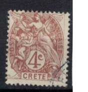 CRETE          N°  YVERT   4     OBLITERE       ( O   2/11 ) - Gebraucht