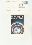 ENTIER POSTAL  - PHILEXFRANCE 89 - N° 2496A -CP   LIBERTE DE GANDON  -  COTE : 12,50 € - Andere & Zonder Classificatie