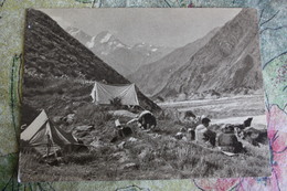 TAJIKISTAN - Gorno-Badakhshan Autonomous Region, Pamir Mountains - Old Soviet Postcard 1963 Mountaineering Alpinisme - Tadschikistan