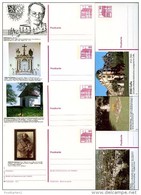 BERLIN P126 7 BILD-POSTKARTEN Kompl. Serie ** 1985-88 Kat. 38,50 € - Postcards - Mint