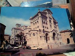 MONACO MONTECARLO CATTEDRALE E AUTO CAR CIRTROEN  PALLAS  E SPORT CABRIO  N1975 GJ18240 - Saint Nicholas Cathedral