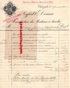 ALLEMAGNE-CHEMNIT- SAXE- RARE LETTRE MANUSCRITE SEYFERT & DONNER- EXPOSITION UNIVERSELLE PARIS 1900- MACHINES A TRICOTER - Kleidung & Textil