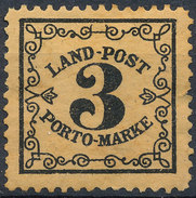 Stamp  RURAL POSTAGE DUE STAMP 1862 3kr Used - Neufs