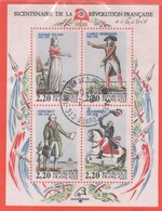 Bicentenaire De La Révolution Française - Dédicace Goffin. - Afgestempeld