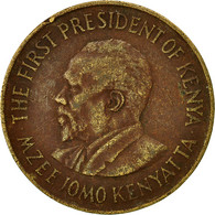 Monnaie, Kenya, 10 Cents, 1977, TB+, Nickel-brass, KM:11 - Kenia