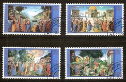 Vaticaan 2000 Yvertnr. 1216-19 (°) Used Cote 9 Euro La Chapelle Sixtine - Used Stamps