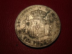 Espagne - Una Peseta 1902 Alfonso XIII 3104 - First Minting