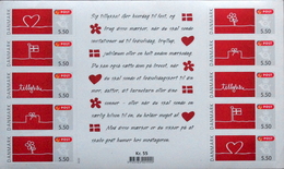 Denmark 2011 Leader Brands Congratulations   Minr.1598-1602    MNH  (**) ( Lot  Mappe ) - Neufs