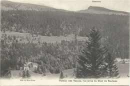 AK / CPA Plateau Des Rasses Vue Du Baulmes Sur Hotel Du Mont-Blanc Et Chasseron #01 - Baulmes