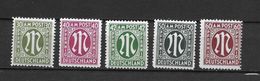 LOTE 1461  ///  ALEMANIA BIZONA - ZONA ANGLOAMERICANA  //  YVERT Nº: 14/18**MNH - Mint