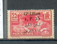 LIBAN 190 - YT 46 * - Le Timbre Présente Deux Adhérences Noires De 2/3mm ² Au Verso - Unused Stamps