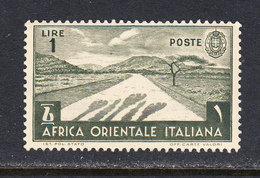 Italian Eastern Africa 1938 Mint No Hinge, Sc#12, SG 12, Mi 12 - Afrique Orientale Italienne
