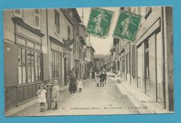 CPA 20 - Rue Centrale CHÂTONNAY 38 - Châtonnay