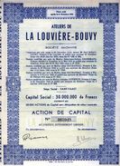 Ateliers De La Louvière - Bouvy - A - C