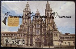 G 013 - CATEDRAL SANTIAGO DE COMPOSTELA DE 500 PTS- NUEVA CON PRECINTO - A020 - Emissions De Gentillesse