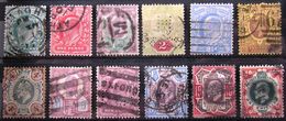 GRANDE BRETAGNE               N° 106/117                        OBLITERE - Used Stamps