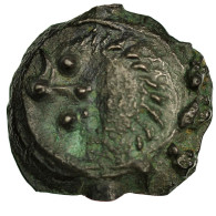 Monnaie, Aulerques Éburovices, Potin, SUP, Potin, Delestrée:2479 - Keltische Münzen