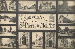 - Nievre - Ref-A823- Saint Pierre Le Moutier - St Pierre Le Moutier - Souvenir De .. - Multi Vues - - Saint Pierre Le Moutier