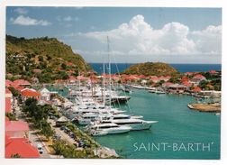 CPM - GUADELOUPE - SAINT-BARTH - SAINT-BARTHELEMY - GUSTAVIA - Coul - Ann 2000 - Flamme à Voir ! - - Saint Barthelemy