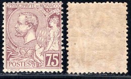 Monaco -1891 -  Albert I  - N° 19   - Neuf *  -  MLH - - Nuevos