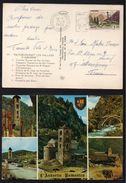 ANDORRE - ANDORRA / 1972 CARTE POSTALE ILLUSTREE POUR STRASBOURG  (ref LE1717) - Brieven En Documenten