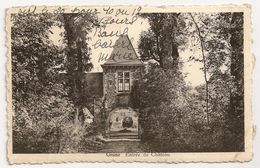 GRUNE - Entrée Du Château. Près De Bande. Oblitération 1949 Vers Neeroeteren Près Maseyck. - Nassogne