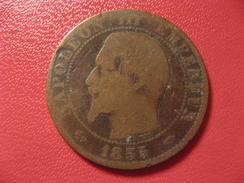 5 Centimes Napoléon III 1855 A Paris Ancre 9589 - 5 Centimes