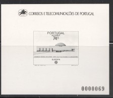 1987  Europa Acores - Bâtiment De L'Assemblée Des Açores - Epreuve  En Noir Numérotée  ** - Prove E Ristampe