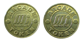 00044 GETTONE TOKEN FICHA JETON ARCADE GAMING TOKEN MONDUCE - Andere & Zonder Classificatie