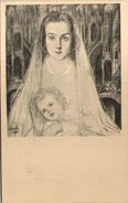 Jan TOOROP - Madonna Voor De Kathedraal - Toorop, Jan