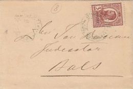 KING CHARLES I, STAMP ON LILIPUT COVER, 1909, ROMANIA - Lettres & Documents