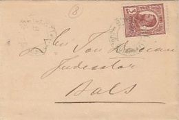 KING CHARLES I, STAMP ON LILIPUT COVER, 1909, ROMANIA - Briefe U. Dokumente